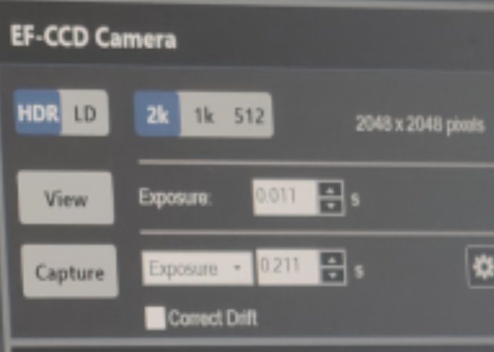 EF-CCD camera view selection