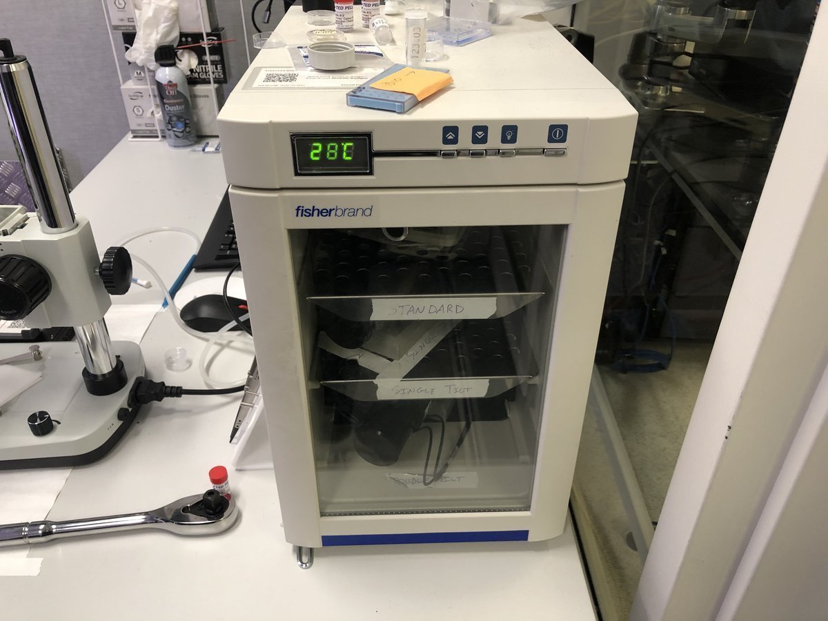 Sample holder storage