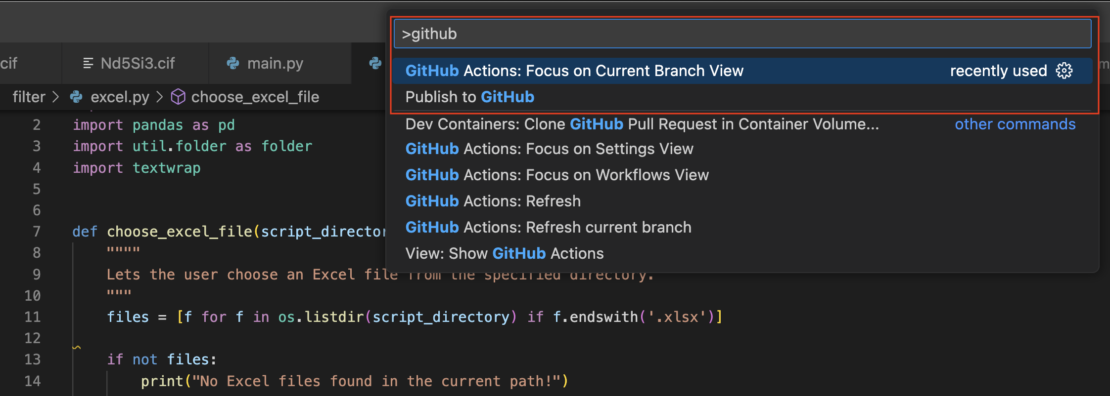 Image 3 - GitHub Actions on shift-p