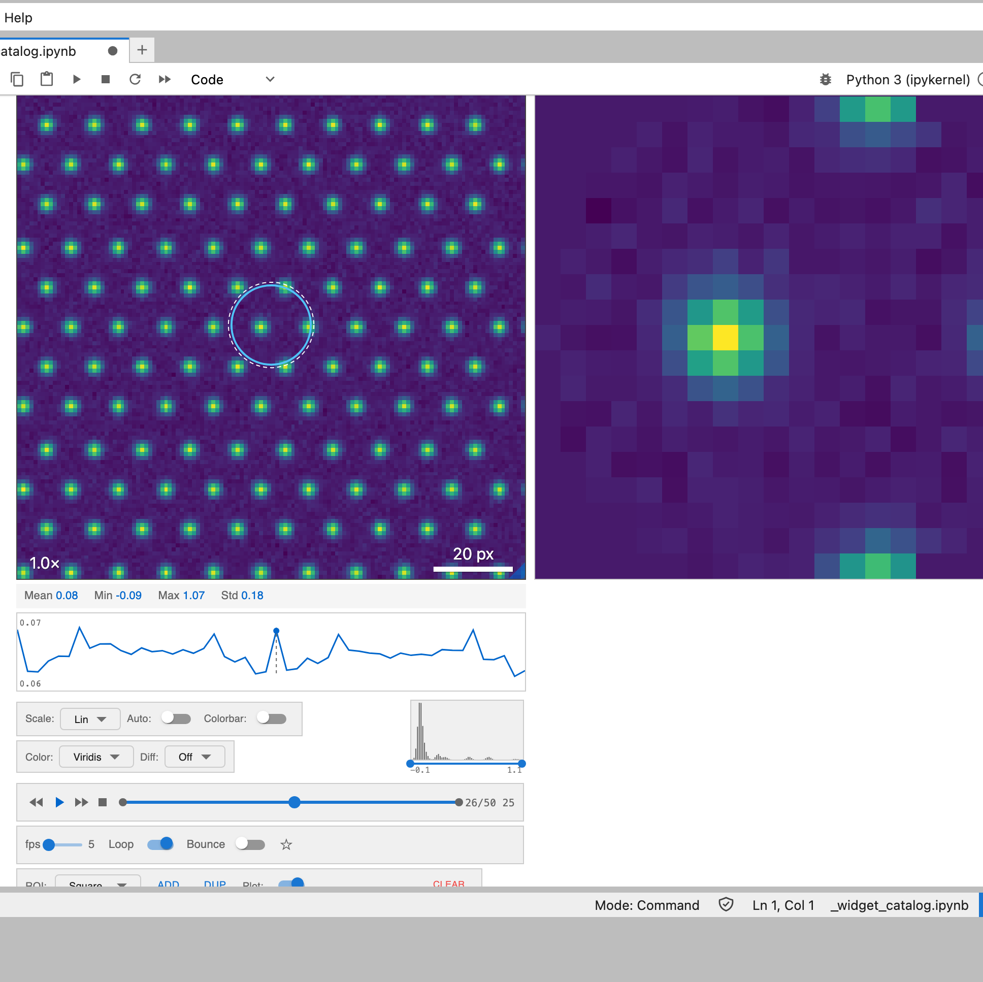 Show3D + ROI (light)