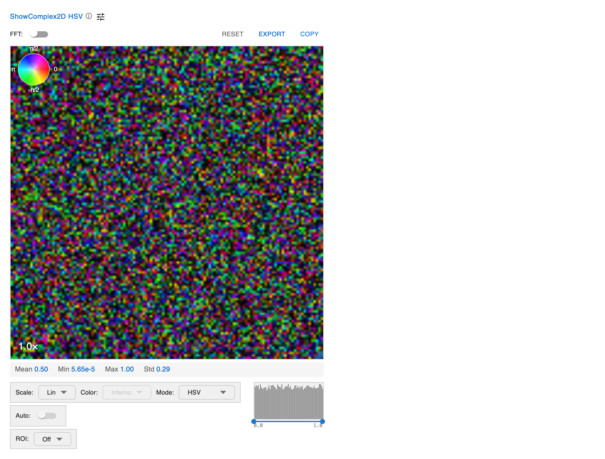 ShowComplex2D HSV (light)